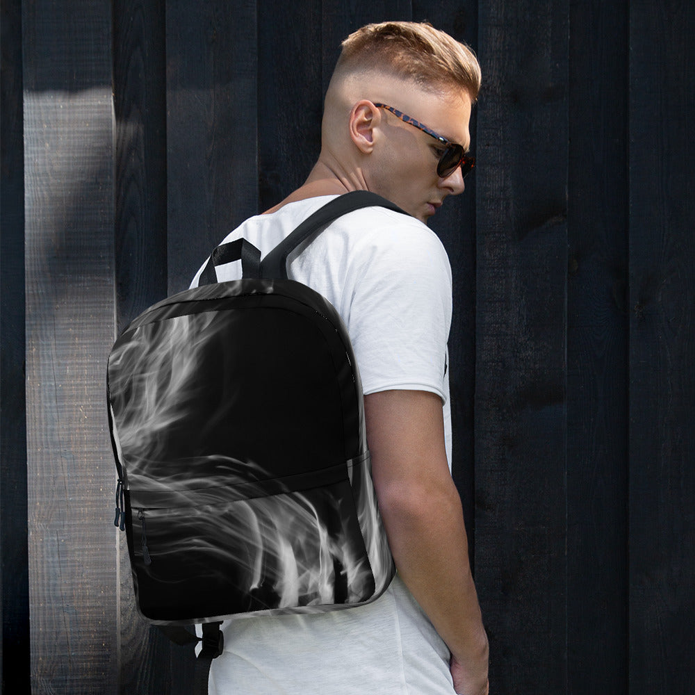 Fire Spirits Backpack - "Fire Trail" (B&W Edition)