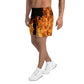 Fire Spirits Men's Athletic Long Shorts - "True Heart"