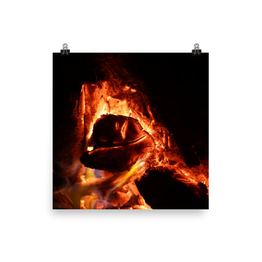 Fire Spirits Matte Inhanced Poster - "Inside"