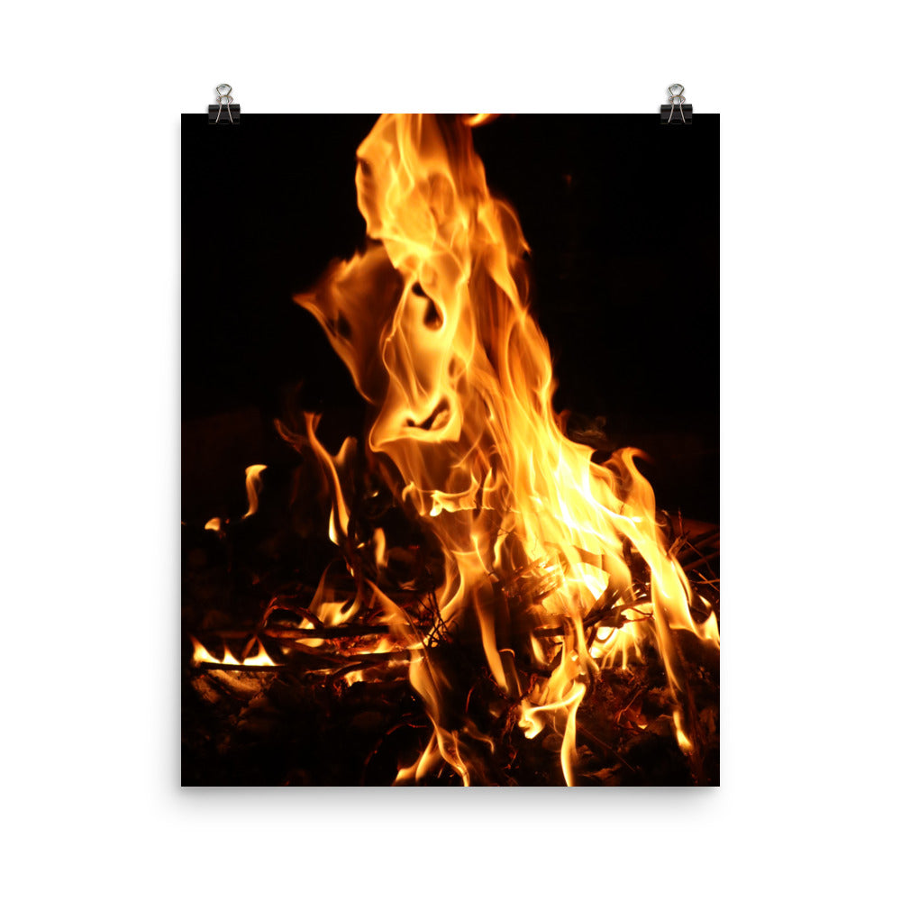 Fire Spirits Photo paper poster - "Mystic Horse"