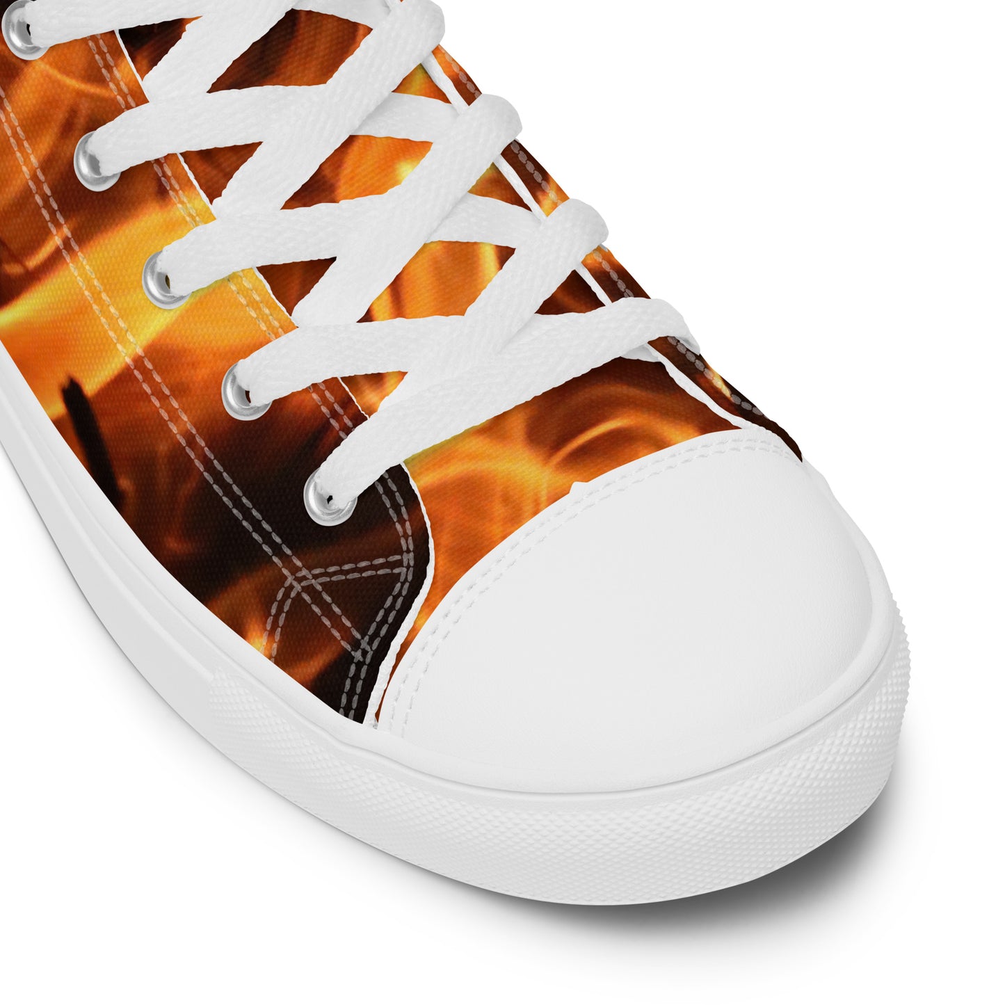 Fire Spirits Women’s high top canvas shoes - "Walk Your Talk"